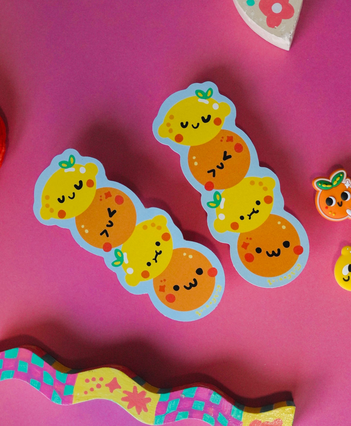 Citrus Party Book Mark