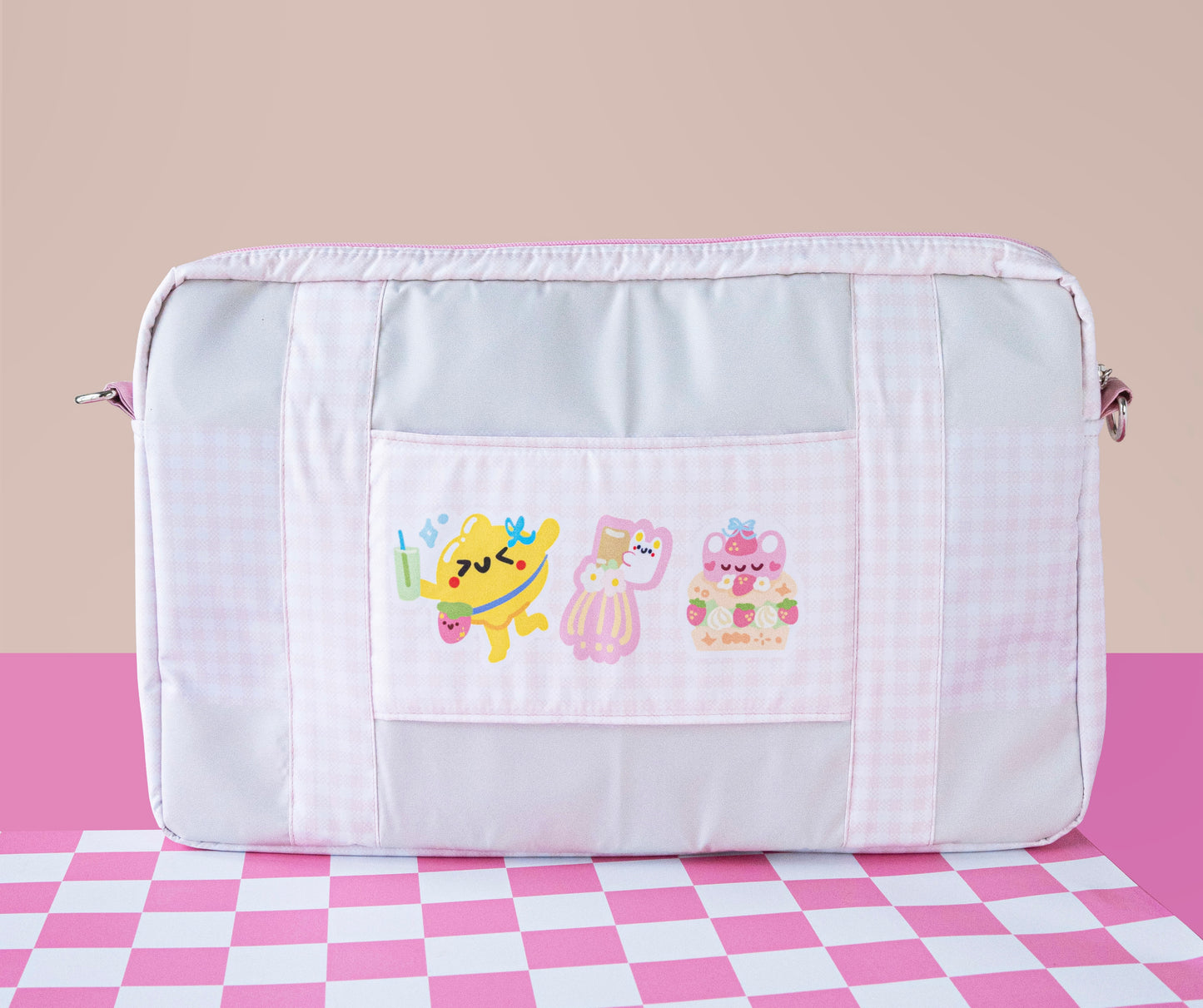Matcha Strawberry Cozy Laptop Bag π