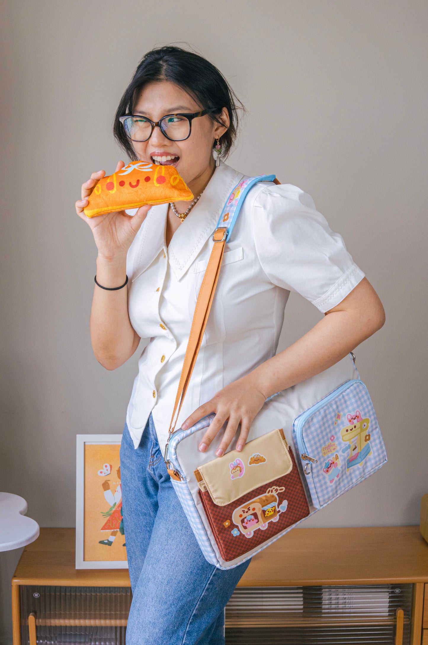Butter Days Cozy Laptop Bag 🧈