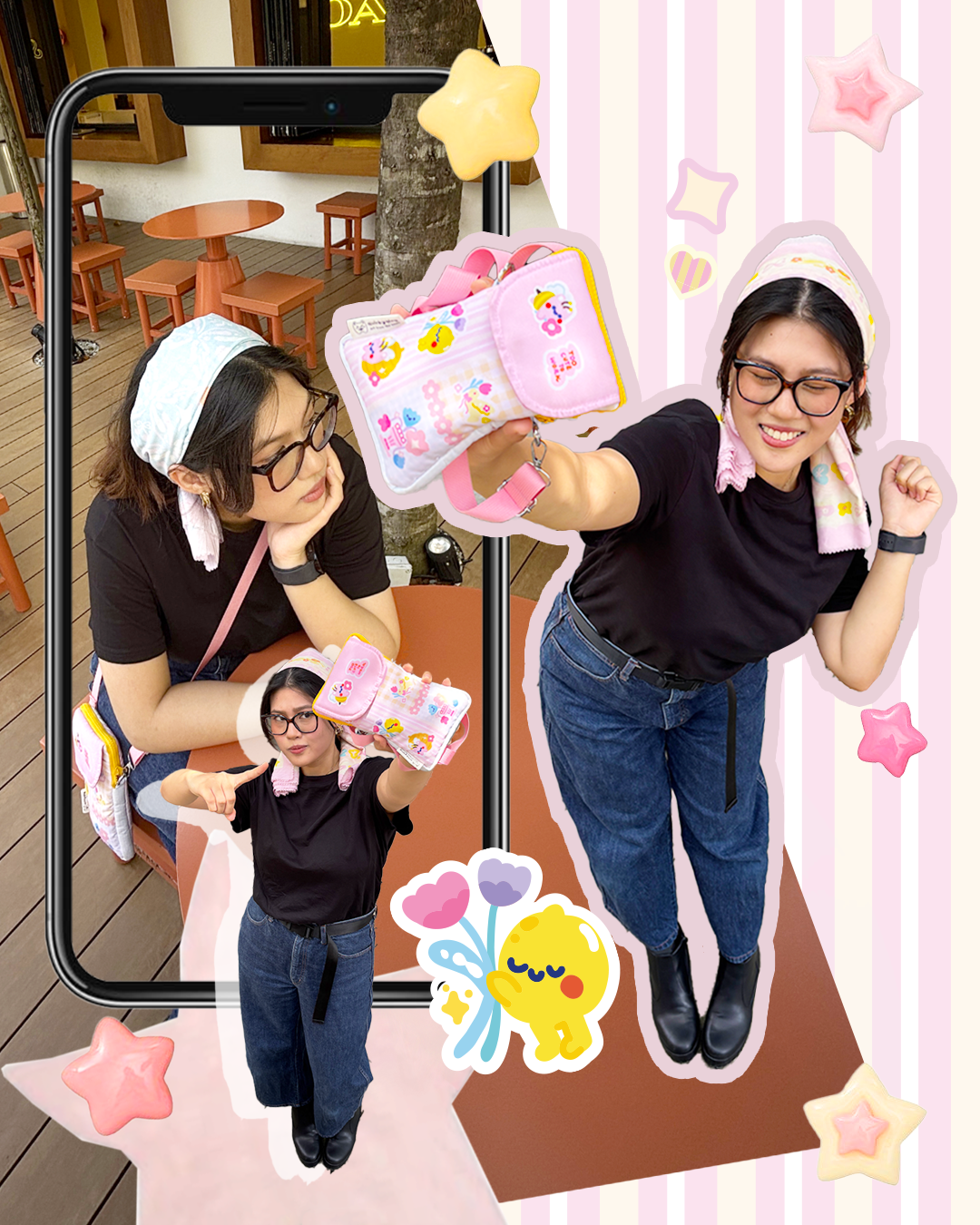Puffy Phone Pouch (Too Cute to Work)