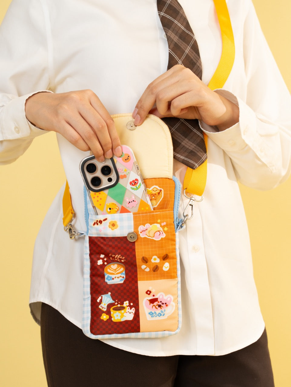 Puffy Phone Pouch (Butter Days Collection)