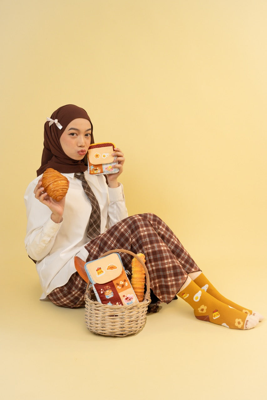 Butter Days Matching Crew Socks