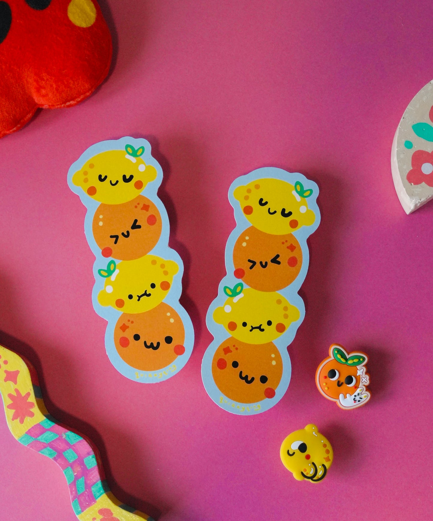 Citrus Party Book Mark