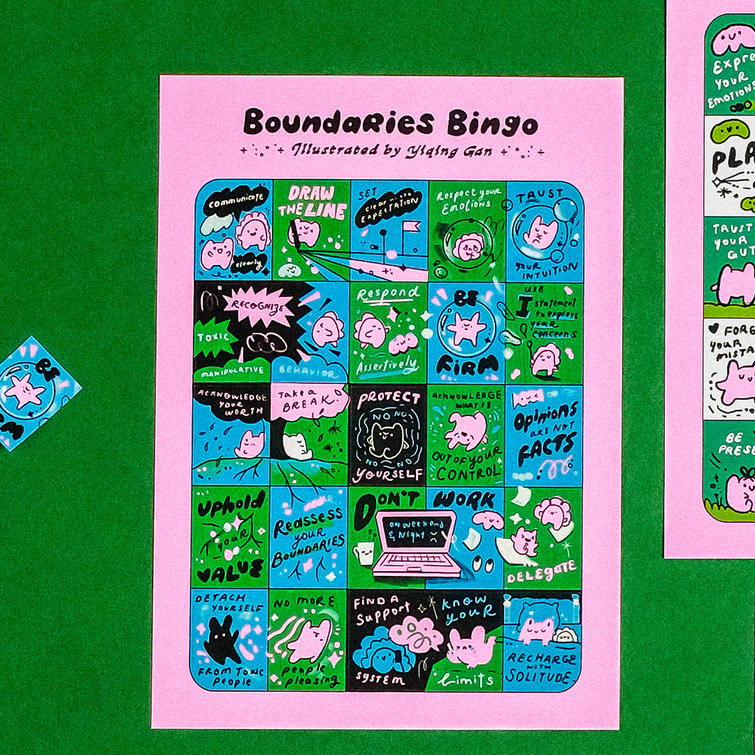 Boundaries Sticker Sheet