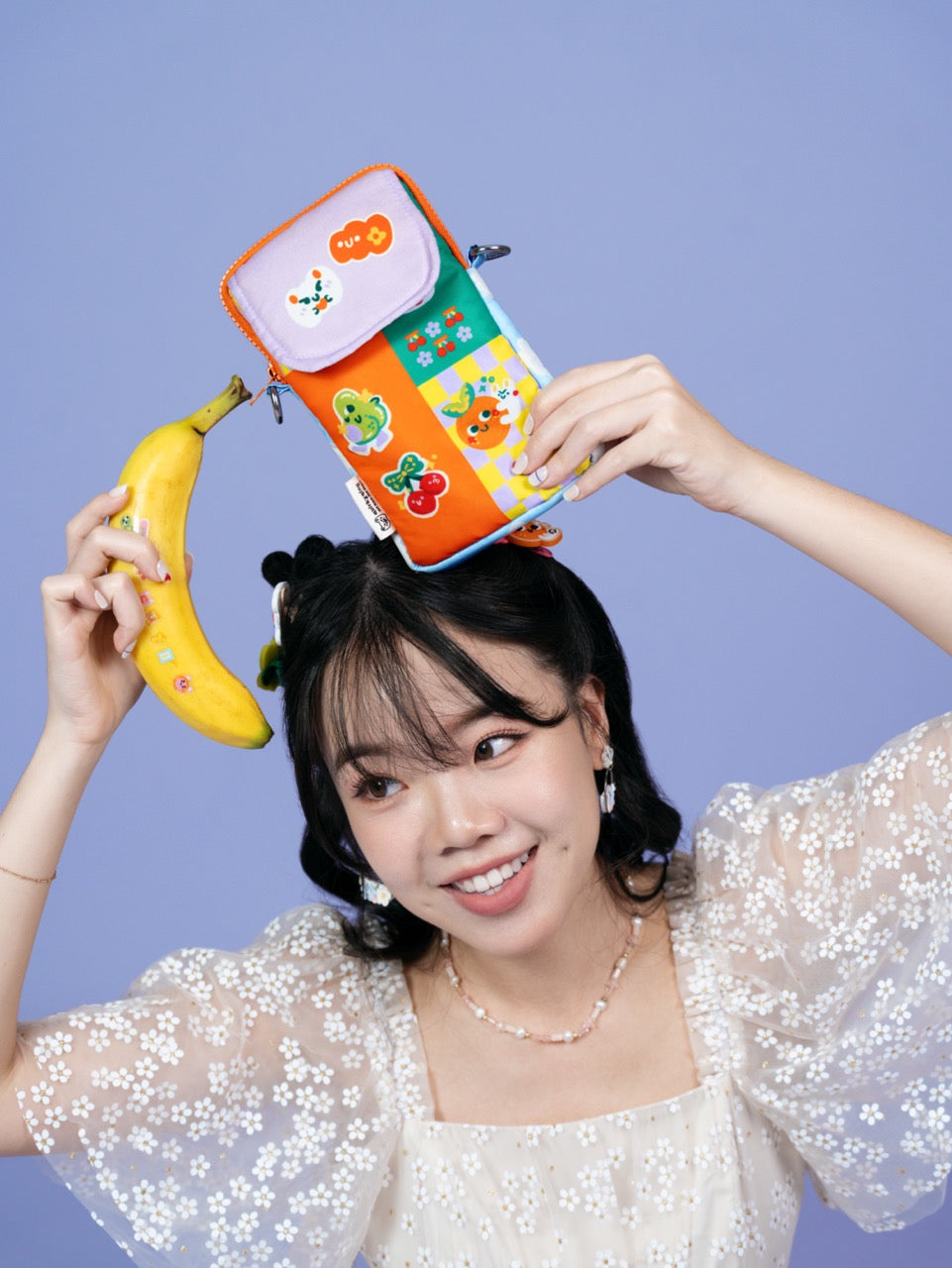 Puffy Phone Pouch (Toothie Fruitie Collection)