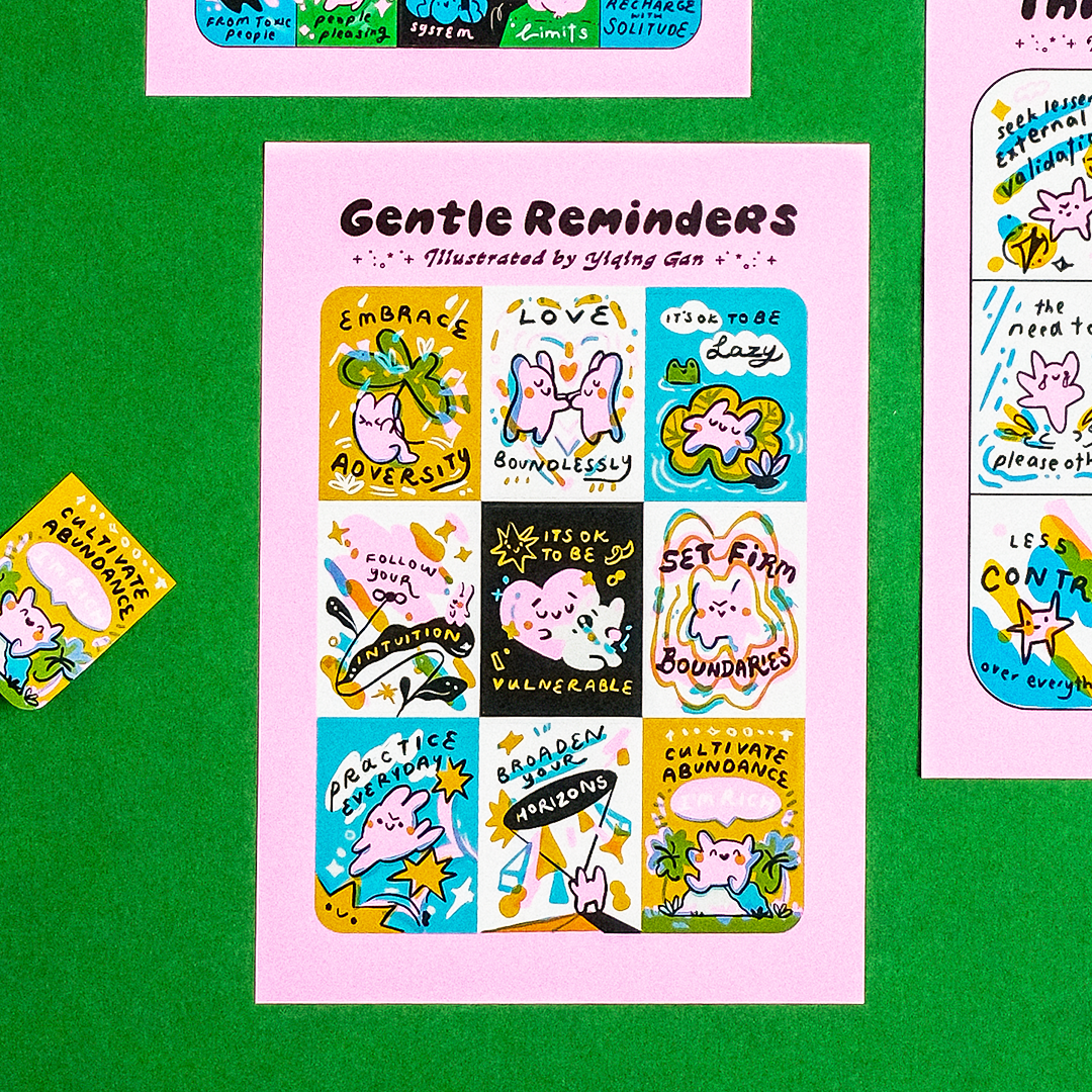 Gentle Reminders Sticker Sheet