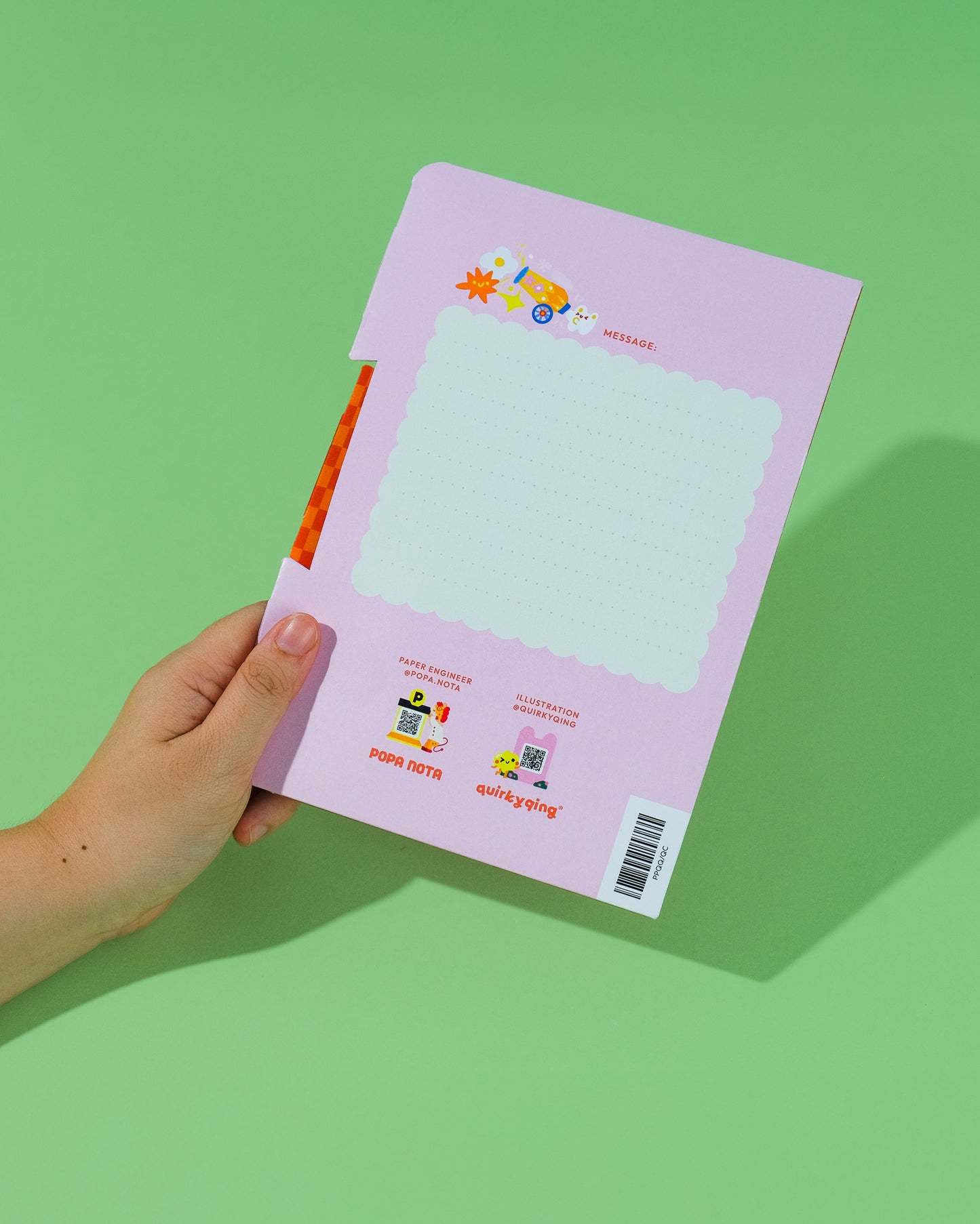 Quirky Cake Pop Up Card (POPA NOTA x QuirkyQing)