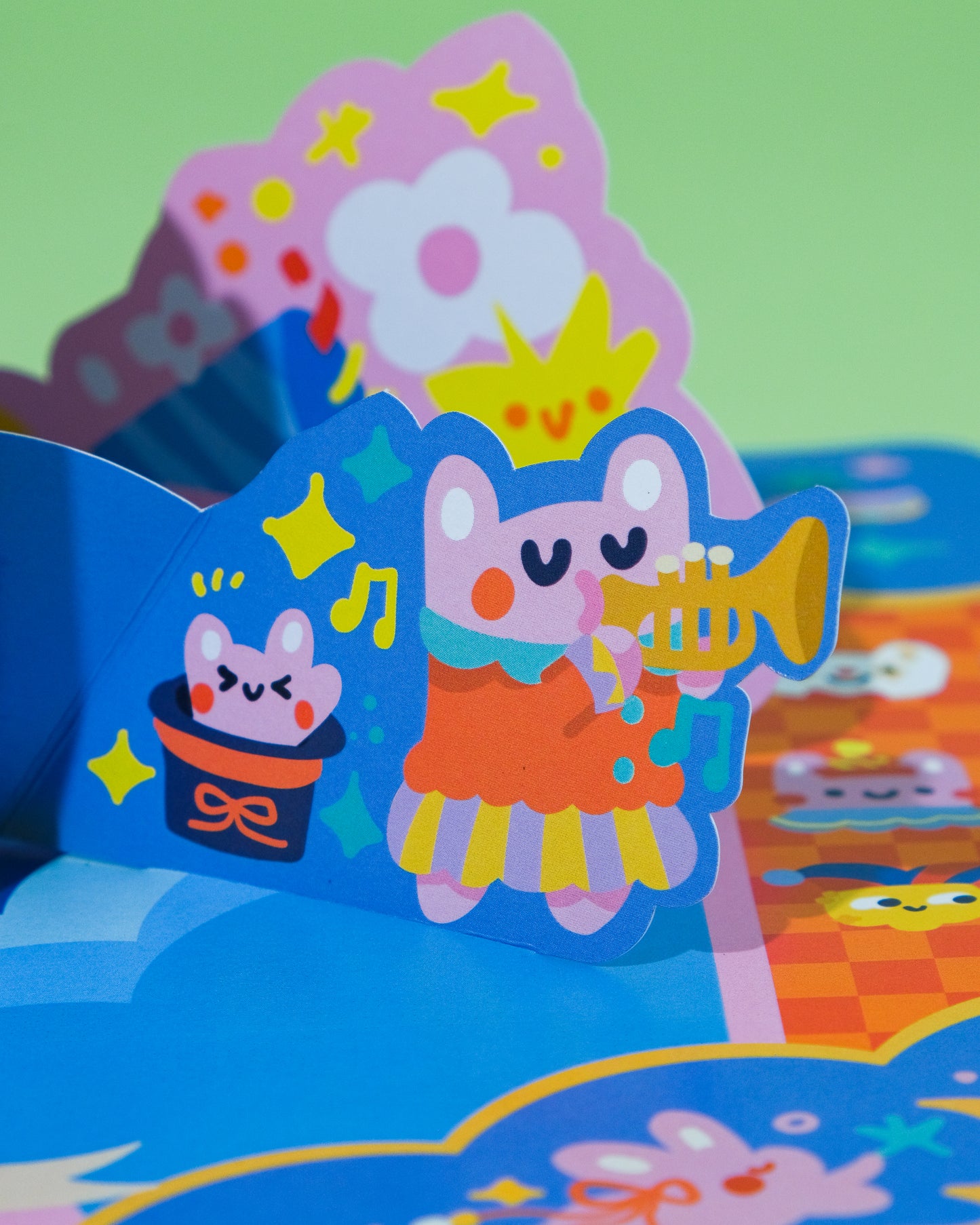 Quirky Cake Pop Up Card (POPA NOTA x QuirkyQing)