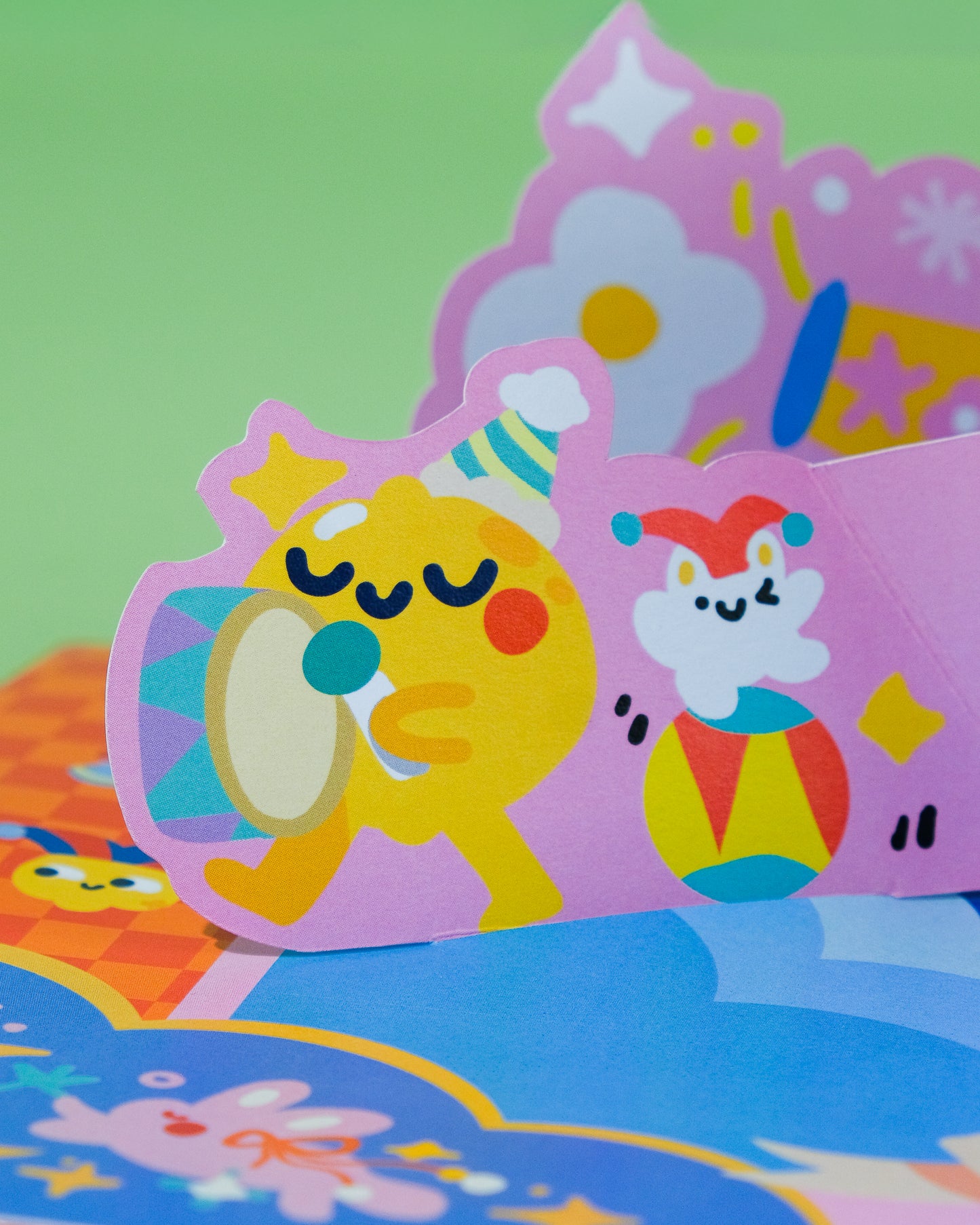 Quirky Cake Pop Up Card (POPA NOTA x QuirkyQing)