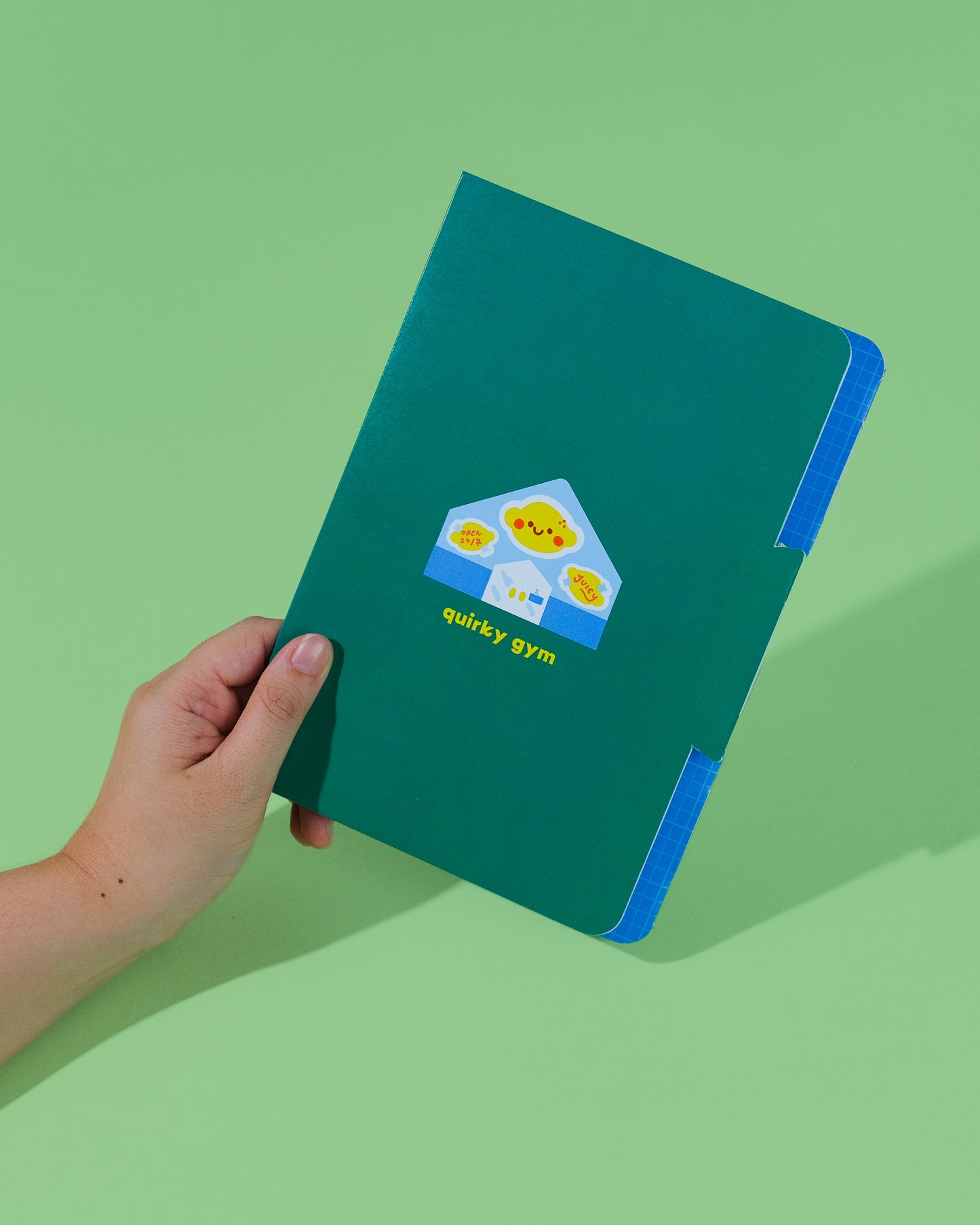 Quirky Gym Pop Up Card (POPA NOTA x QuirkyQing)
