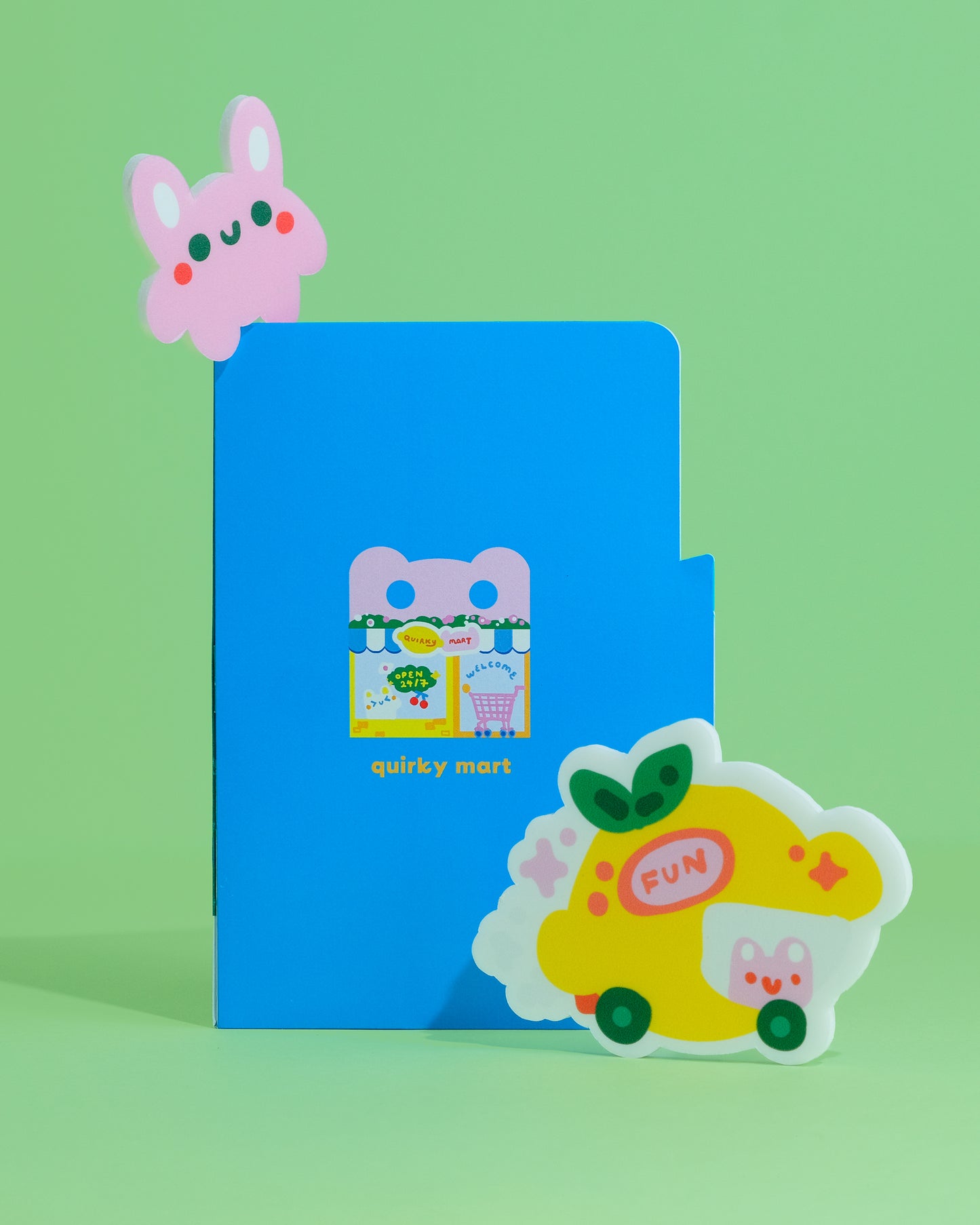 Quirky Mart Pop Up Card (POPA NOTA x QuirkyQing)