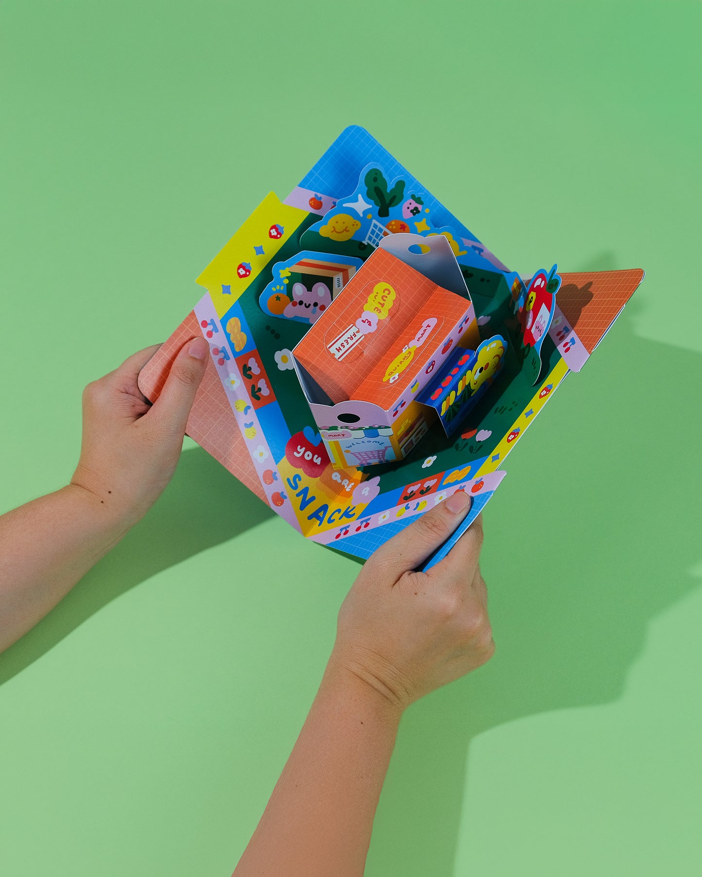Quirky Mart Pop Up Card (POPA NOTA x QuirkyQing)