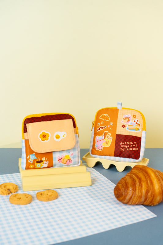 Puffy Poofy Pouch (Butter Days Edition)