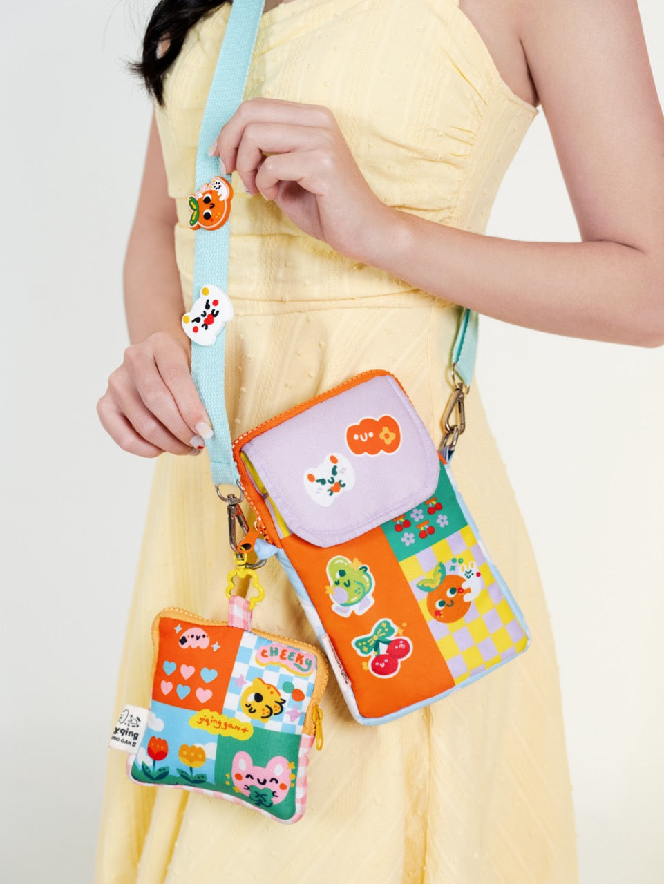 Puffy Phone Pouch (Toothie Fruitie Collection)