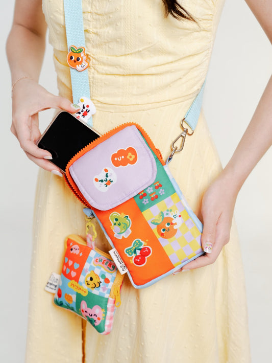 Puffy Phone Pouch (Toothie Fruitie Collection)